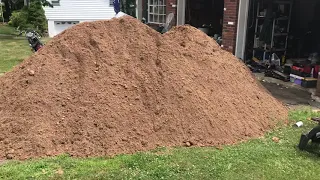 What 20 Yards of Dirt Fill Looks like