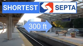 The Shortest Possible Ride on SEPTA Regional Rail