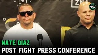 Nate Diaz talks Jake Paul defeat: "This is not a real fight, this is a boxing competition"