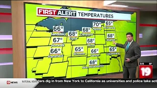 Northeast Ohio weather: Summerlike warmth continues