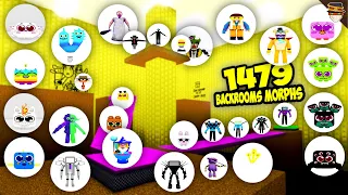 [ALL] How to get ALL 1479 BACKROOMS MORPHS in Backrooms Morphs | Roblox