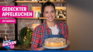 Gedeckter Apfelkuchen | Ein fruchtig-süßer Klassiker 🍎🥰