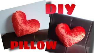 Как сшить подушку в виде сердца/ Шьём сами/ RED HEART PILLOW TUTORIAL