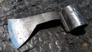Making a Tomahawk Head from a Leaf Spring