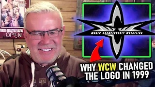 "It Makes Me CRINGE!" | Eric Bischoff Reveals WHY the WCW Logo Was Changed in 1999