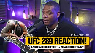 Jamahal Hill - UFC 289 Reaction!!! Amanda Nunes Retires, Charles Oliveira Wins