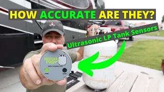 Ultrasonic LP Tank Sensor Testing (How Accurate Are They?) (Full Time RV)