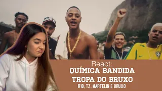 REACT: Química Bandida - Tropa do Bruxo ft. R10, Tz da Coronel, Martelin e Bruxo (Prod. Trick Nyck)