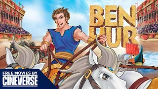 Ben Hur | Full Family Drama Animated Movie | Charlton Heston | Free Movies By Cineverse