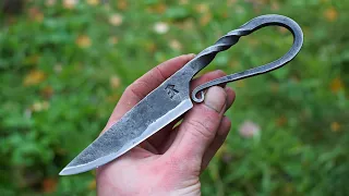 Knifemaking & Leatherworking - Forging Blacksmiths Knives (Available)