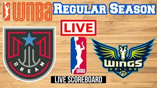 Live: Atlanta Dream Vs Dallas Wings | WNBA | Scoreboard | Play by Play | Bhordz TV