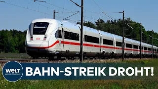 DEUTSCHE BAHN: Ferien - und der Streik rückt näher! Die unheilvolle Drohung vom GDL-Chef Weselsky