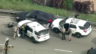 Box Truck stops High speed Police Pursuit! 18  Jan 2019