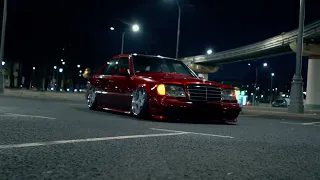 Stanced Mercedes W124| 4K