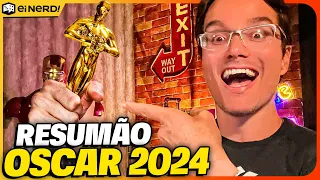 RESUMÃO COMPLETO: TUDO SOBRE A CERIMÔNIA DO OSCAR 2024