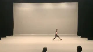 Don quixote male variation - Enrique Bejarano 18 years old, graduation exam (rehearsal)