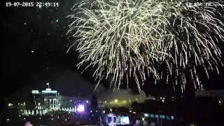 Салют в День Города Липецк 2015г.