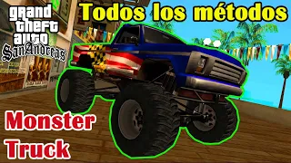 Cómo Obtener el Camión Monstruo en GTA San Andreas