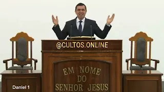 SANTO CULTO A DEUS (VÍDEO) - DOM - 22/10/2023 - 7:30hs - DANIEL - CAP. 1