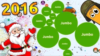 BEST AGARIO GAMEPLAY OF 2016 ( Jumbos top agar.io gameplays )