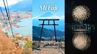 2 Days Trip to Mt. Fuji & Lake Kawaguchiko from Tokyo🗻