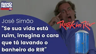 José Simão: “Se sua vida está ruim, imagina o cara que tá lavando o banheiro do Rock in Rio”