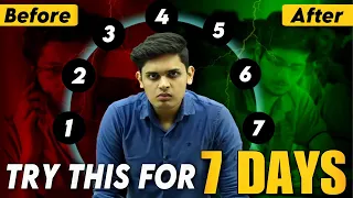 Do This for 7 Days🔥| You will Never Search for Motivation After this| Prashant Kirad