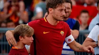 Francesco Totti's makes emotional Roma farewell | Tears flow as Francesco Totti