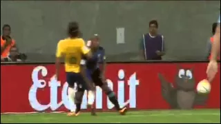 Cavani goal - Brazil vs. Uruguay 25/03/2016 (World Cup qualification)