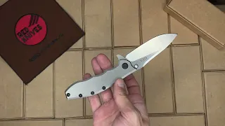 Нож Zero Tolerance 0562Ti титановая реплика - обзор!