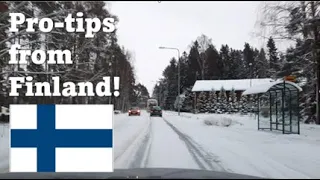 Want to learn how to drive on SNOW?