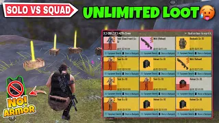 This Bot Got Unlimited Loot How? 🤯 | No Armor 🚫 Solo vs Squad 🔥 | PUBG Metro Royale