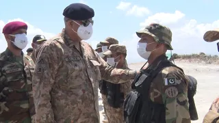 Press Release No 157/2020,COAS visited troops at Pak-Afghan Border-24 Aug 2020 (ISPR Official Video)
