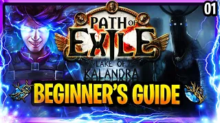 Path of Exile Lake of Kalandra Beginner Guide PoE Full Walkthrough 3.19 PoE Part 1 Act 1