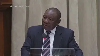 A Message from the Outgoing President of South Africa