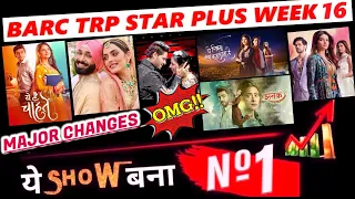 Star Plus All Shows Trp Of This Week | Barc Trp Of Star Plus | Trp Report Of Week 16 of 2024