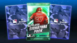 First Signature Player Pack Opening! MLB 9 Innings 21