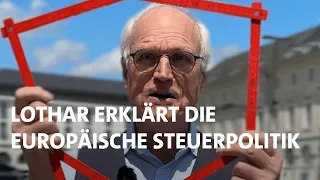 Lothar Binding erklärt die europäische Steuerpolitik