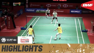 Local heroes Gideon/Sukamuljo face Ong/Teo in the quarters