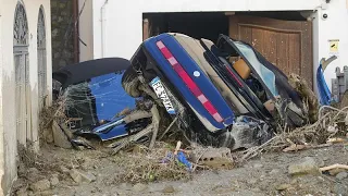 Search for bodies off shore of Ischia island after devastating landslide