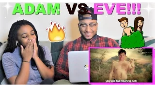 Epic Rap Battles of History "Adam vs Eve" Reaction!!!