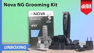 Nova NG 1151 Grooming Kit Unboxing