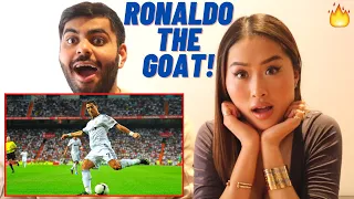 FIRST TIME REACTING TO CRISTIANO RONALDO!! 😱