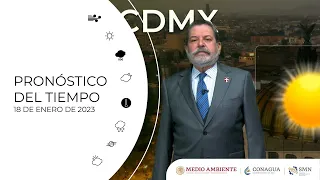 18 de enero de 2023 #Pronostico del Tiempo 18h