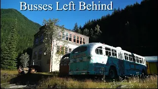 Amazing Ghost Town Left With Trolley Busses | Abandoned Sandon | Destination Adventure