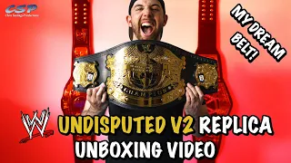 WWE UNDISPUTED CHAMPIONSHIP V2 REPLICA BELT - An Unboxing Video