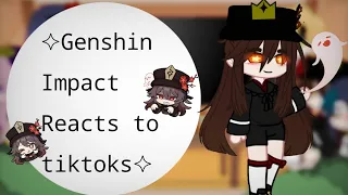 Genshin impact react to Tiktoks (Part 2 Short)