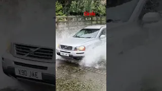 Volvo Car vs Water #ruffordford #volvo #car #watersplash #nottingham