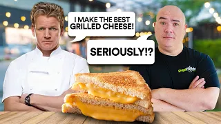 Guga Savagely Critiques Gordon Ramsay's Grilled Cheese!