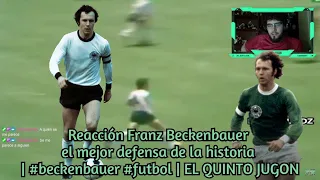 Reacción Franz Beckenbauer el mejor defensa de la historia | #beckenbauer #futbol | EL QUINTO JUGON